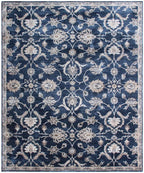 Elegant 8x10 Hand-Knotted China Blue Wool luxurious area handmade Rug