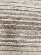 2x3 Striped Flatweave Rug Doormat Handwoven Wool Cotton Blend Grey Ivory Horizontal Stripes Entryway Accent Rug Small Area Rug or doormat