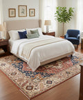 9x12 Hand-Knotted Wool Rug Traditional Heriz-Serepi Style