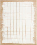 Hand Knotted Jute and Wool Rug - Hand Carved Textured Area Rug