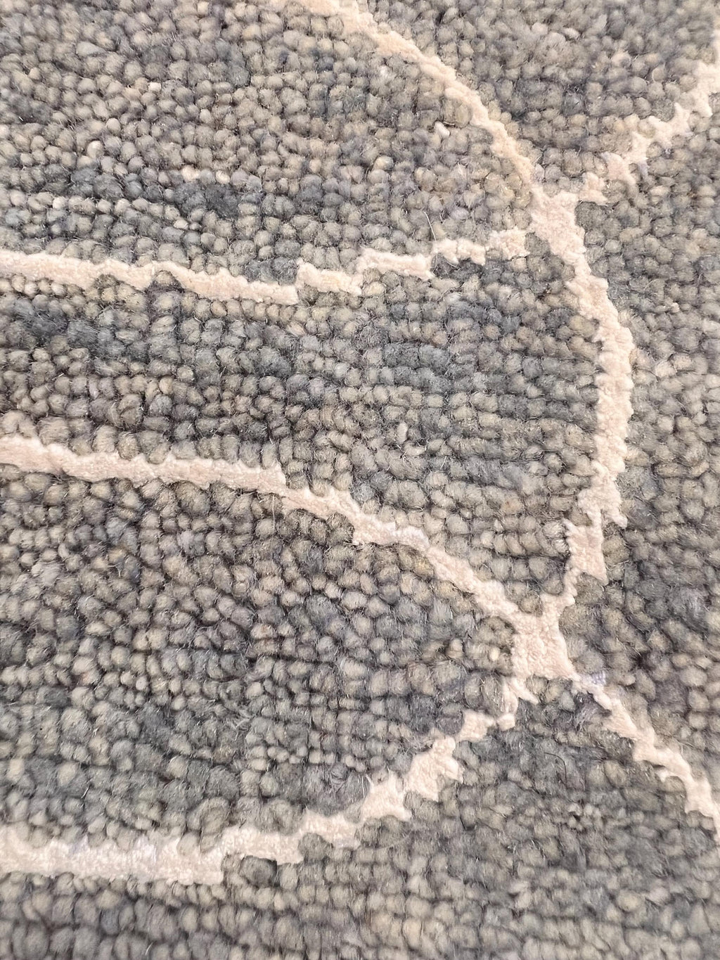 2x3 Hand-Knotted Wool & Silk Rug Small Luxury Accent Mat, pastel green/blue loop Design Entryway Area Rug, bedside rug, boho rug,door mat