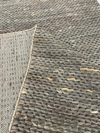 6 x 8 Hand-Braided Natural Jute Area Rug , Farmhouse Decor Chunky Woven Carpet