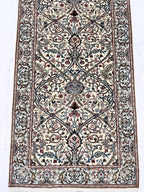 William Morris Hand-Knotted 2.9x11.8 ft Wool Runner Rug–Victorian Floral Arts & Crafts Style – Premium Handmade Runner for hallway, stairs