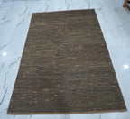 6 x 8 Hand-Braided Natural Jute Area Rug , Farmhouse Decor Chunky Woven Carpet