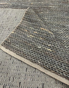 6 x 8 Hand-Braided Natural Jute Area Rug , Farmhouse Decor Chunky Woven Carpet