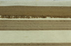 Handwoven Striped Jute Rug - 5x7 ft Natural & Cream Boho Area Rug