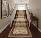 Traditional Persian Vintage Style Oriental Hallway, Stairs, Entryway Runner 10 ft