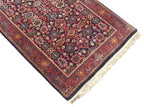 6 ft Antique Persian Wool Runner Rug. Hand-Knotted Vintage Entryway, Kitchen Rug