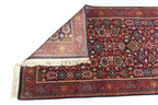 6 ft Antique Persian Wool Runner Rug. Hand-Knotted Vintage Entryway, Kitchen Rug