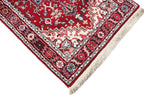 11 ft Vintage Red Persian Runner, Traditional Tribal Hallway Runner, Boho Kitchen Rug, Entryway Decor,