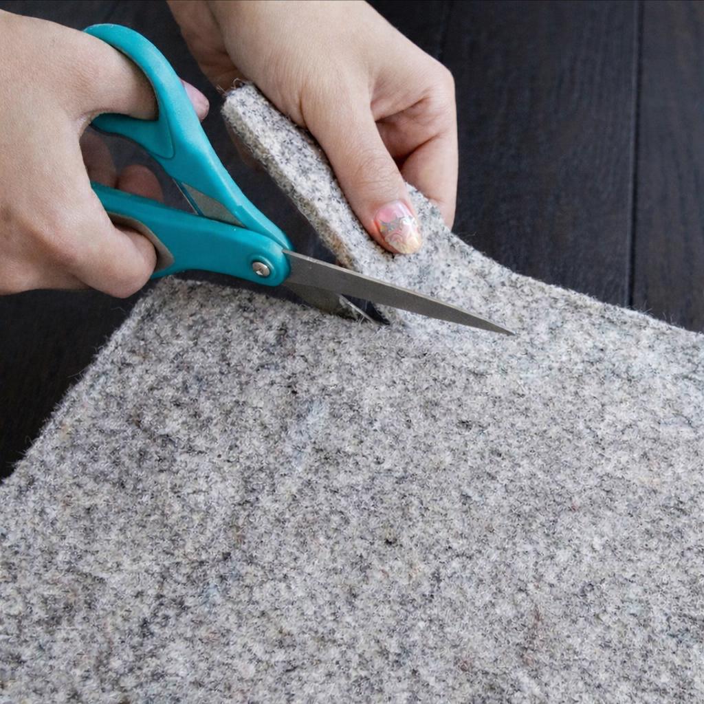 Custom cut Premium Durable Soft RugPad – Non-Slip backing, Cushioned & Floor Safe. Felt and Natural Rubber Rug Pad-Keep your rugs perfectly in place