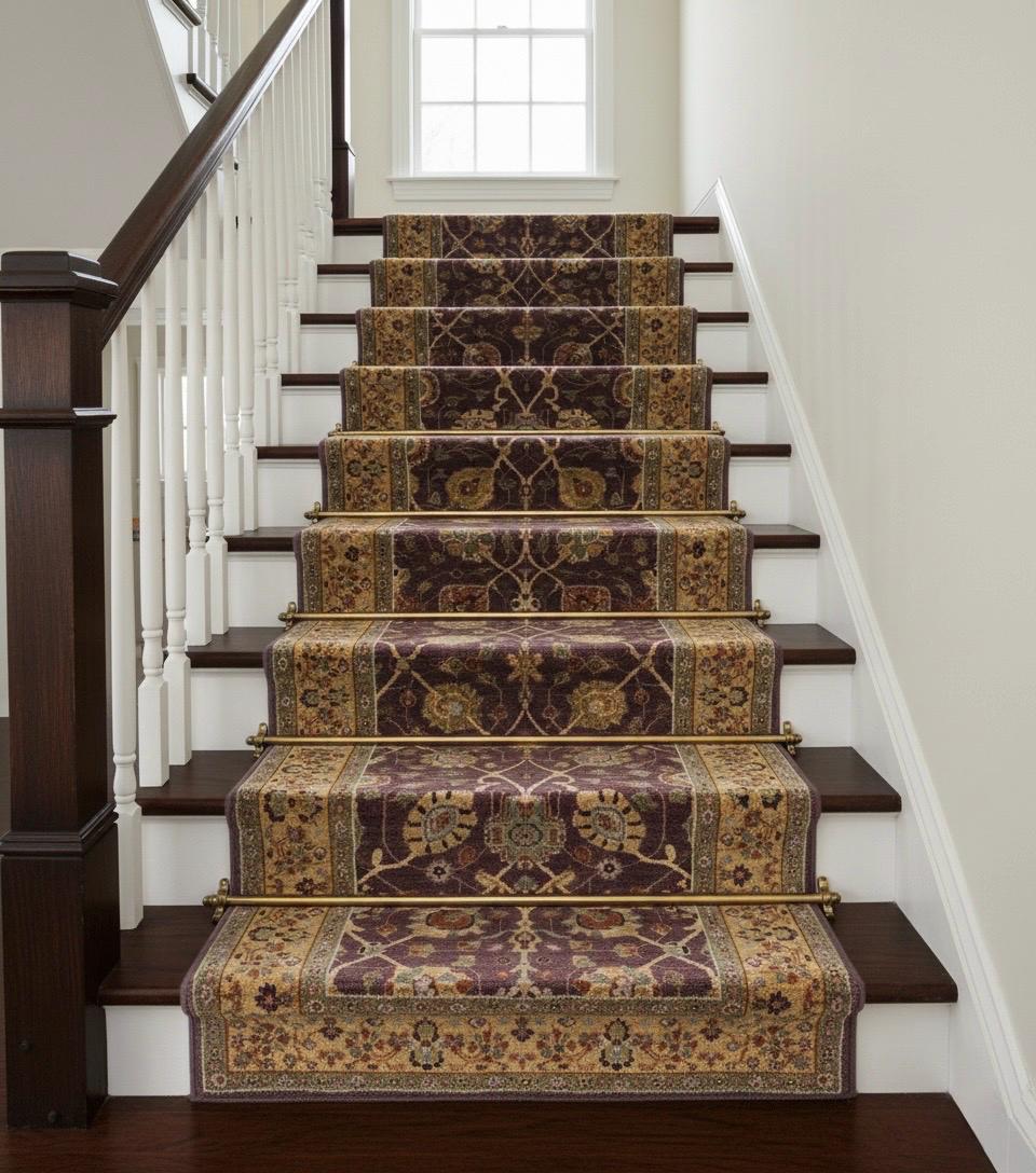 Antique Style Purple Gold Oushak Runner 3x11 Rug Hand-Knotted Wool Hallway Runne 2.6x11.2 ft Large Kitchen, hallway Runner Muted Turkish Rug