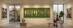 Hand-Knotted Wool Koi Fish Runner – Moss Green Artisan Fish Rug – Custom Sizes Available